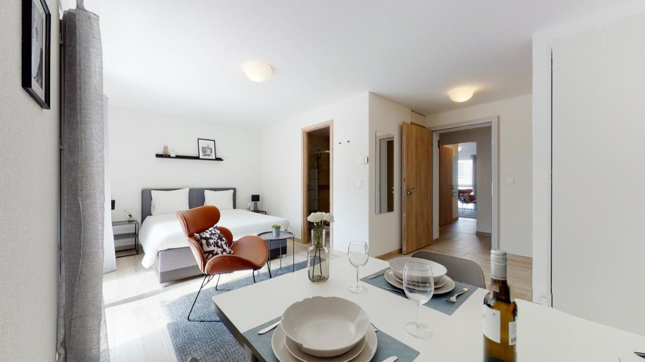 Nonanteneuf Appart Hotel Aigle - Contactless Check-In Luaran gambar