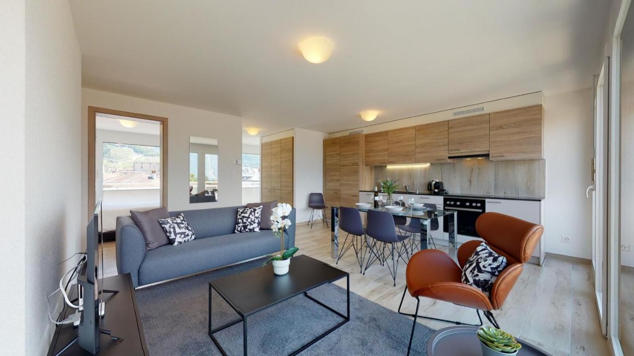 Nonanteneuf Appart Hotel Aigle - Contactless Check-In Luaran gambar